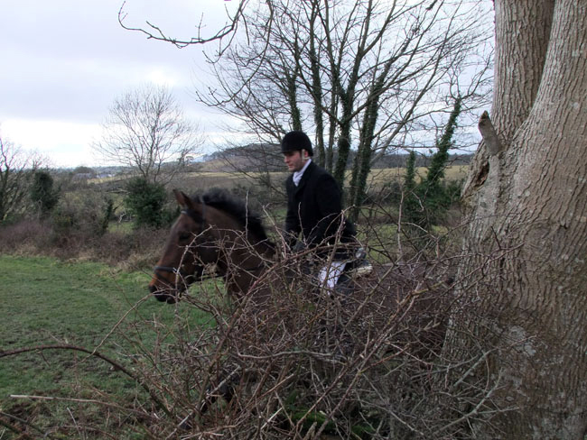 Finbarr Kelly looking for action